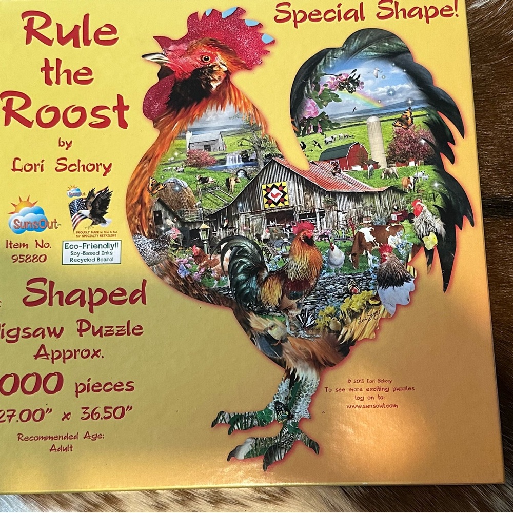 Rule the Roost Jigsaw Puzzle - Special Shape, Multi-Color